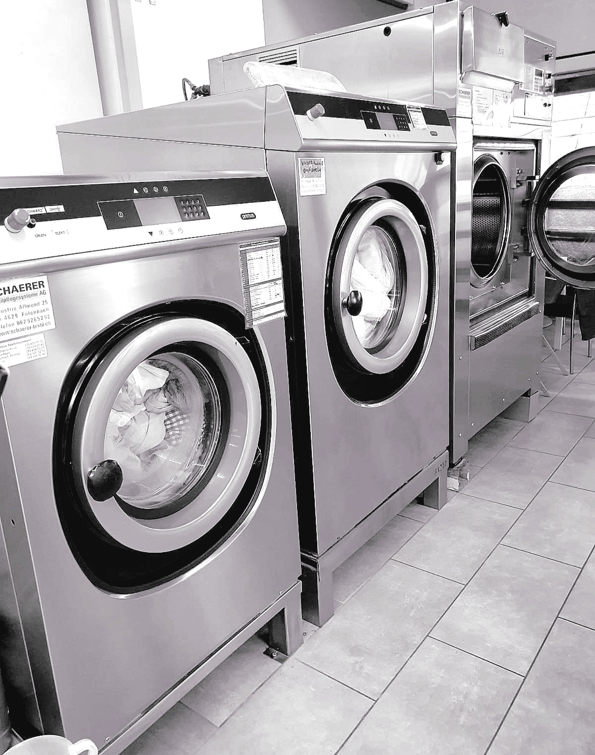 Waschmaschinenreihe