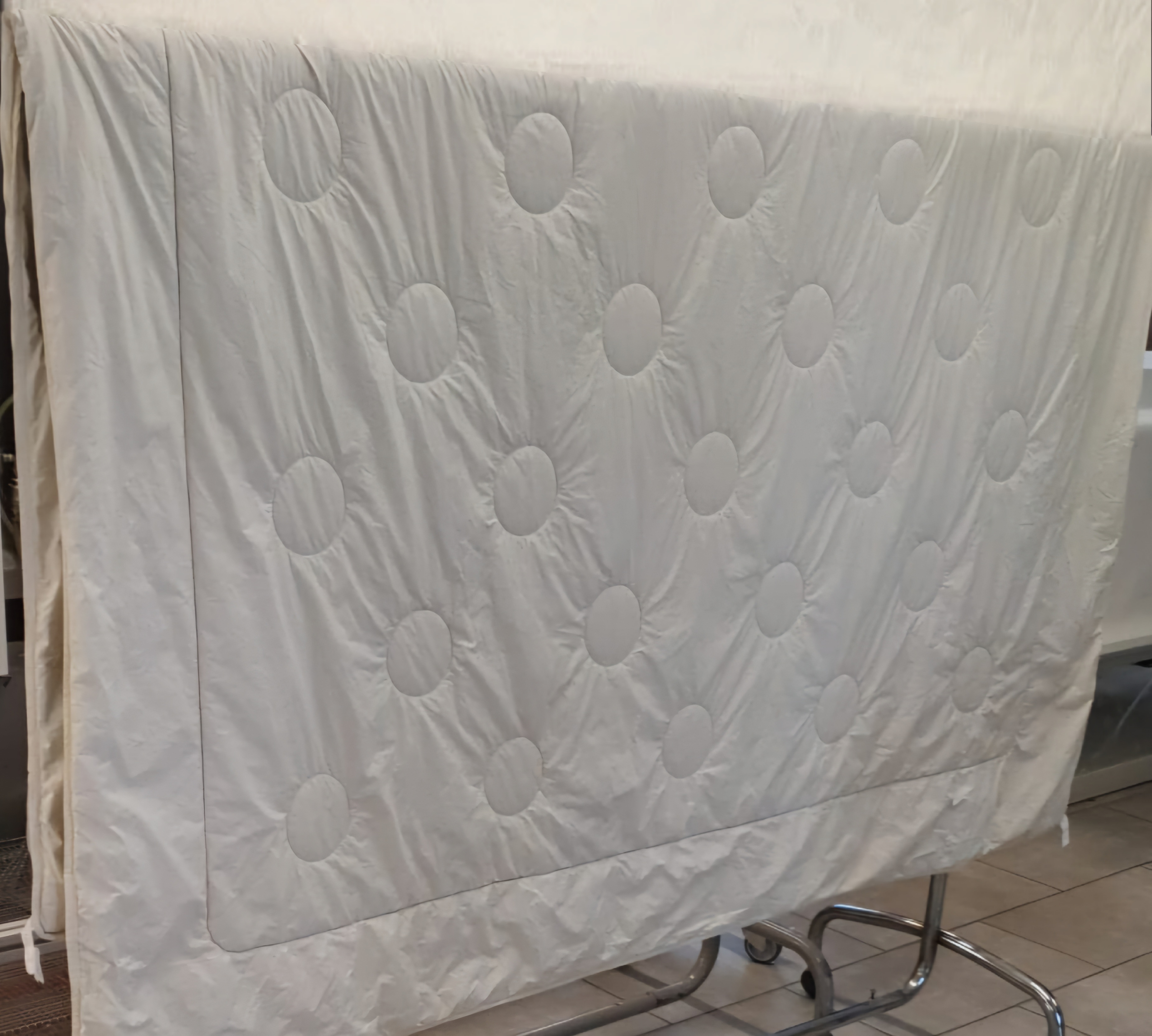 Detail einer Stoffstruktur